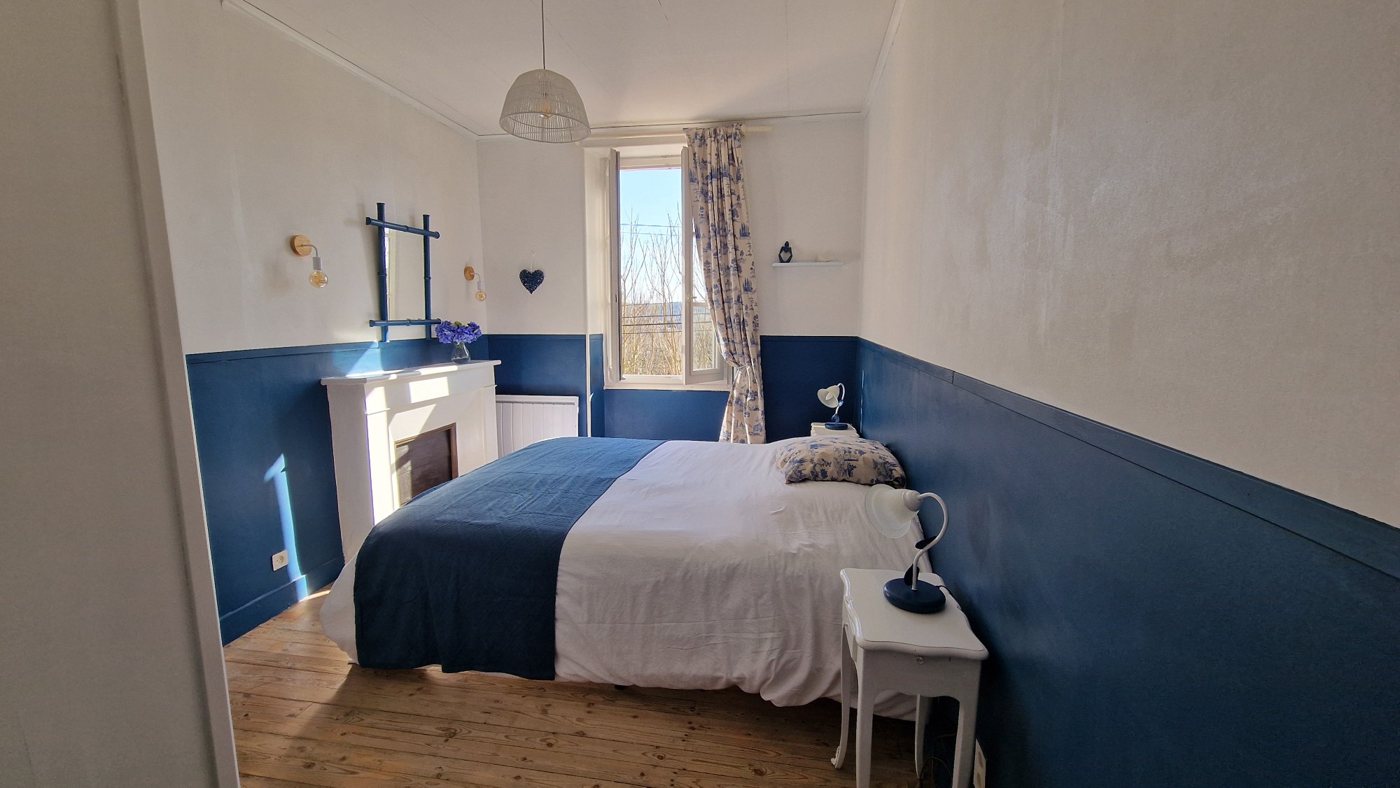 Chambre de la maison Les Volets Gris